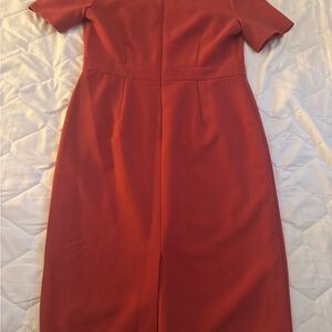 Ann Taylor Rust Midi Dress
